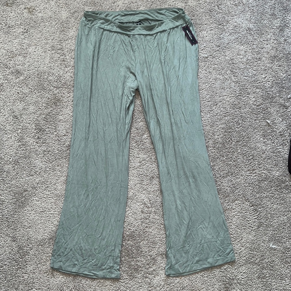 Womens Ambrielle Sleepwear Sleep pants Green